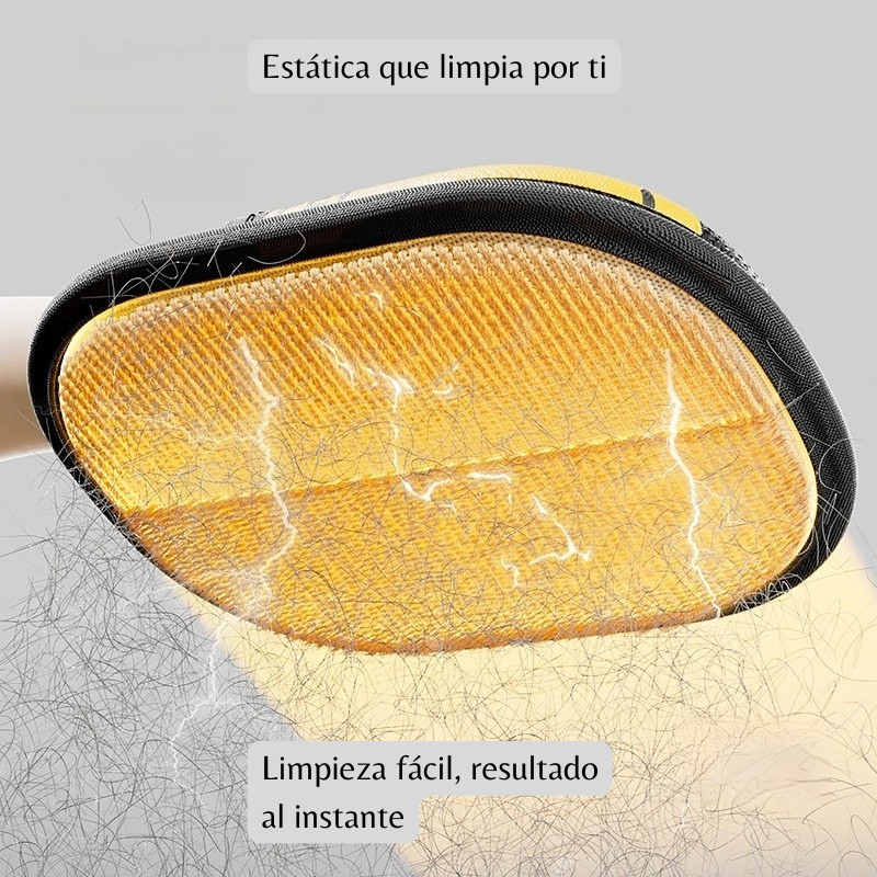 Guante removedor de pelos para mascotas